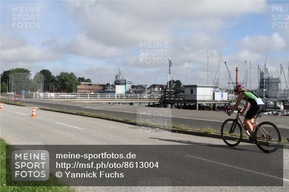 17.08.2025 - KN Förde Triathlon 2025 Yannick Fuchs http://msf.ph/oto/8613004 17.08.2025 09:36:29 Radfahren 177 meine-sportfotos.de