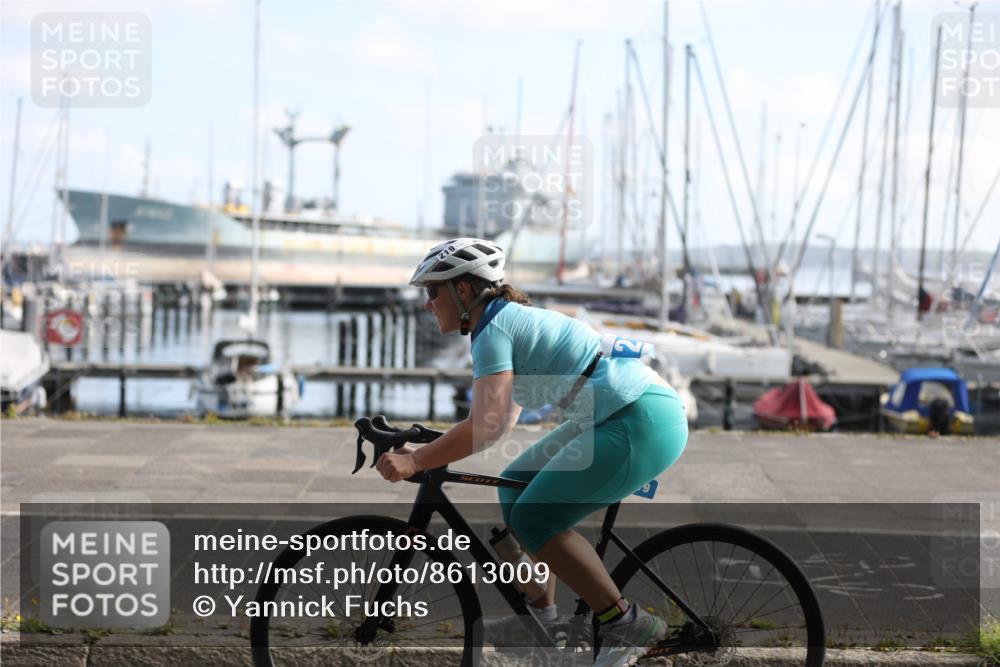 17.08.2025 - KN Förde Triathlon 2025 Yannick Fuchs http://msf.ph/oto/8613009 17.08.2025 10:08:09 Radfahren 167, 219, 244, 174 meine-sportfotos.de