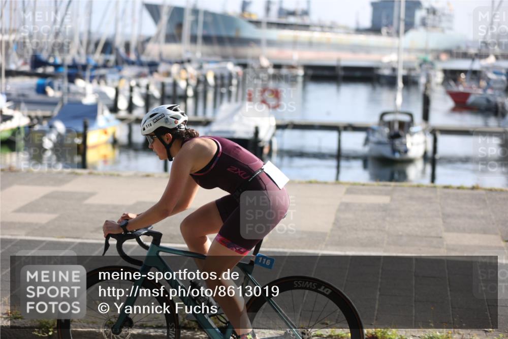17.08.2025 - KN Förde Triathlon 2025 Yannick Fuchs http://msf.ph/oto/8613019 17.08.2025 09:17:37 Radfahren 116, 113, 116 meine-sportfotos.de