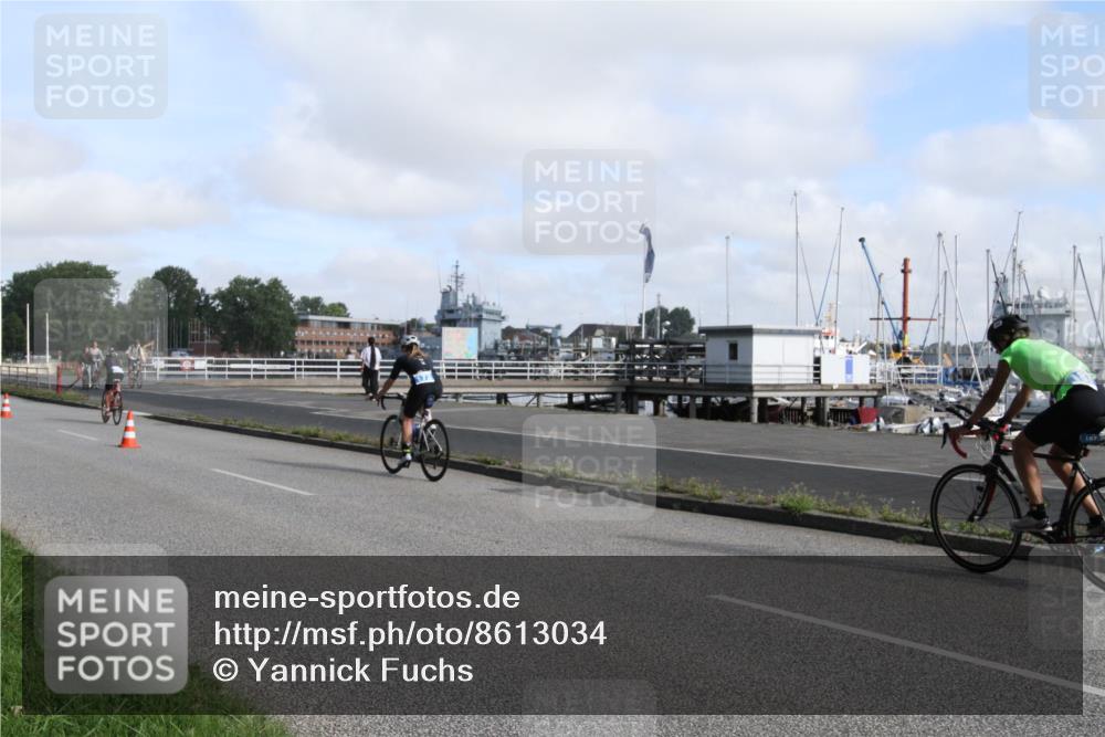 17.08.2025 - KN Förde Triathlon 2025 Yannick Fuchs http://msf.ph/oto/8613034 17.08.2025 09:37:05 Radfahren 137, 144, 173, 185, 187, 204 meine-sportfotos.de