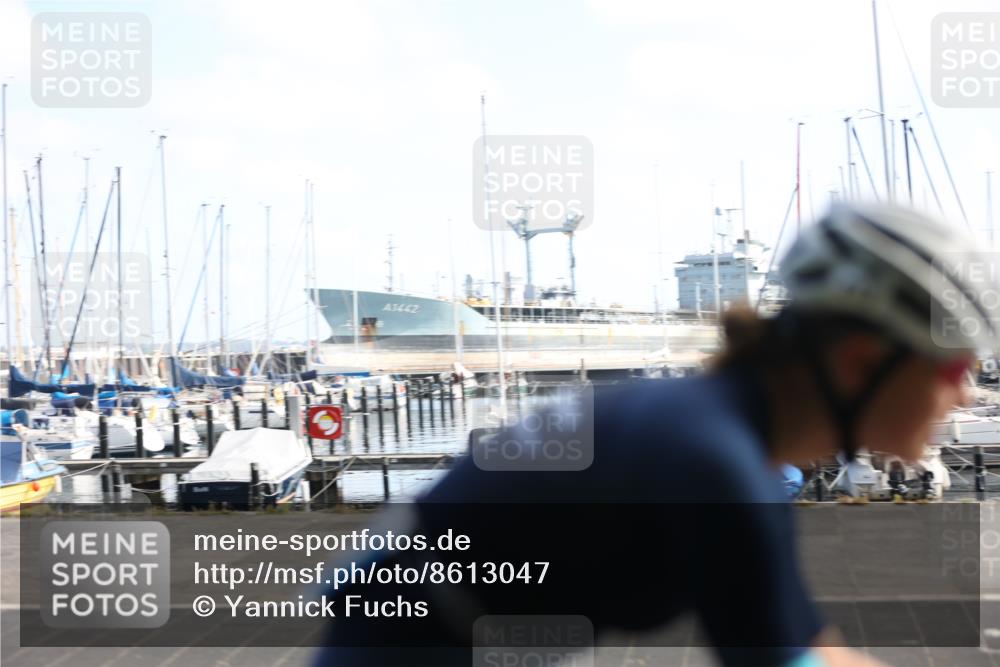 17.08.2025 - KN Förde Triathlon 2025 Yannick Fuchs http://msf.ph/oto/8613047 17.08.2025 10:08:34 Radfahren 190, 212, 190, 199, 212 meine-sportfotos.de