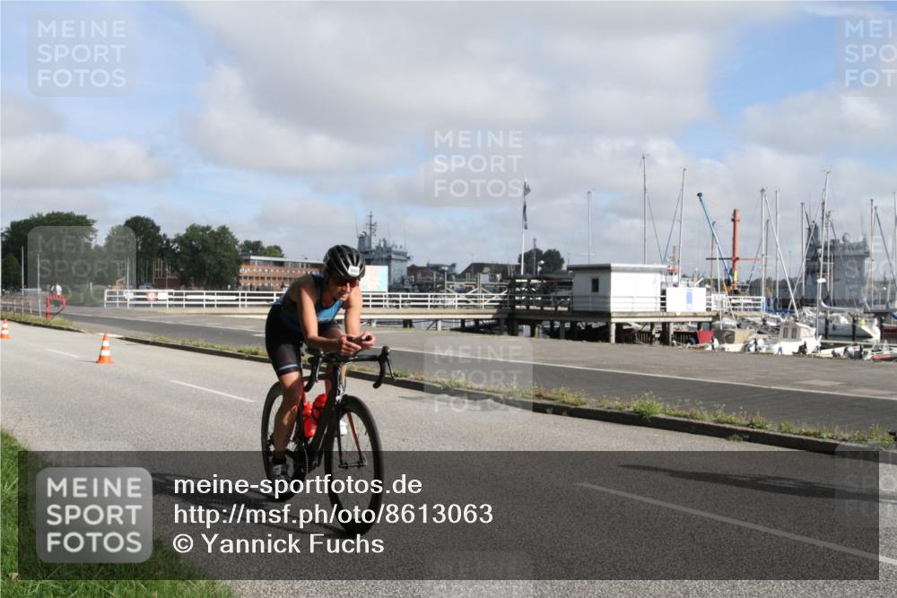 17.08.2025 - KN Förde Triathlon 2025 Yannick Fuchs http://msf.ph/oto/8613063 17.08.2025 09:37:35 Radfahren 106, 116, 180, 189, 248, 251 meine-sportfotos.de