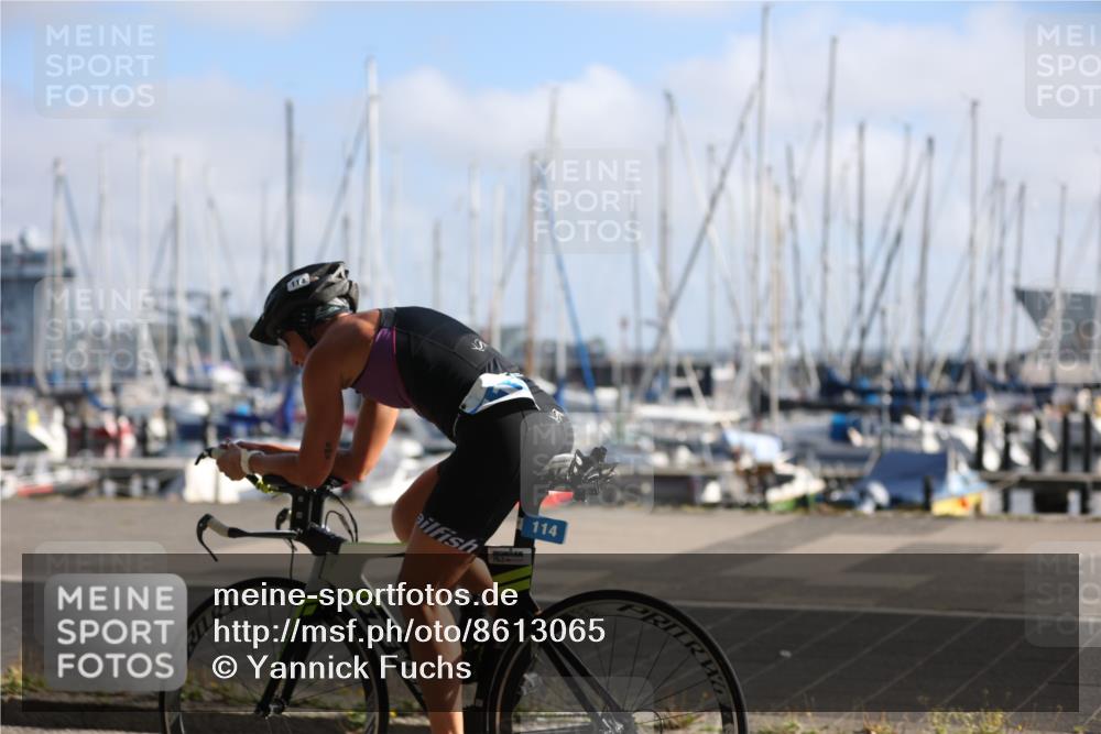 17.08.2025 - KN Förde Triathlon 2025 Yannick Fuchs http://msf.ph/oto/8613065 17.08.2025 09:17:51 Radfahren 114 meine-sportfotos.de