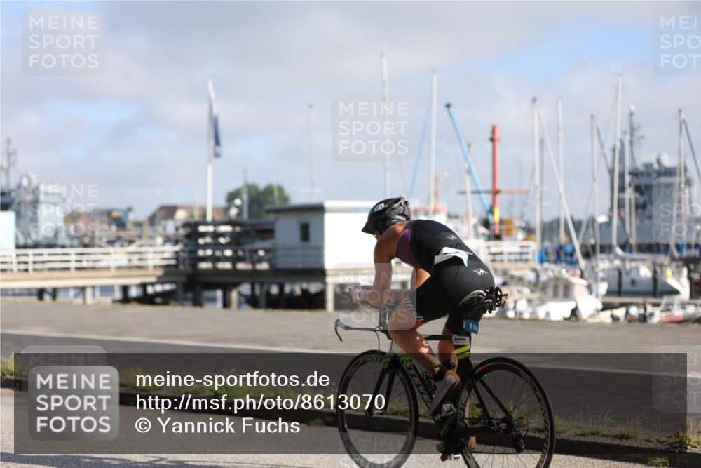 17.08.2025 - KN Förde Triathlon 2025 Yannick Fuchs http://msf.ph/oto/8613070 17.08.2025 09:17:51 Radfahren 114 meine-sportfotos.de