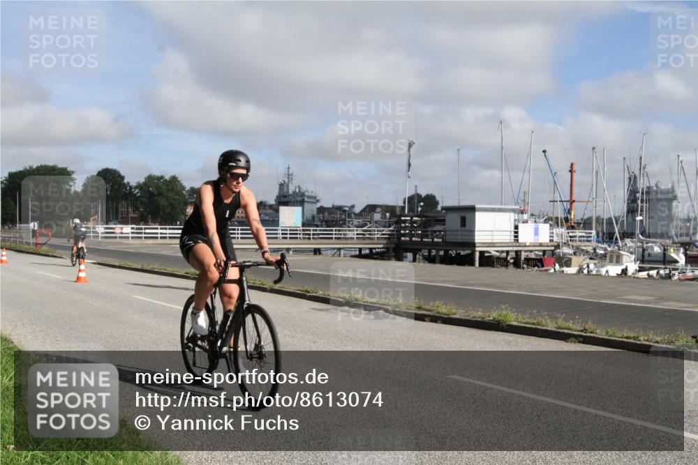 17.08.2025 - KN Förde Triathlon 2025 Yannick Fuchs http://msf.ph/oto/8613074 17.08.2025 09:37:38 Radfahren 106, 158, 180, 189, 248, 251 meine-sportfotos.de