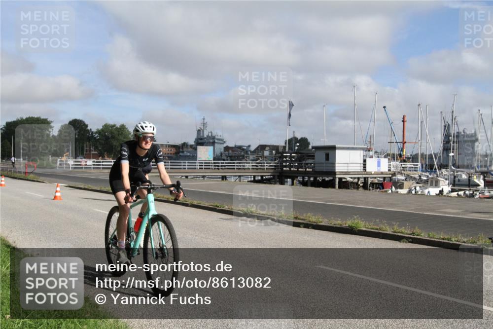 17.08.2025 - KN Förde Triathlon 2025 Yannick Fuchs http://msf.ph/oto/8613082 17.08.2025 09:37:43 Radfahren 106, 140, 158, 161, 180, 181, 248 meine-sportfotos.de