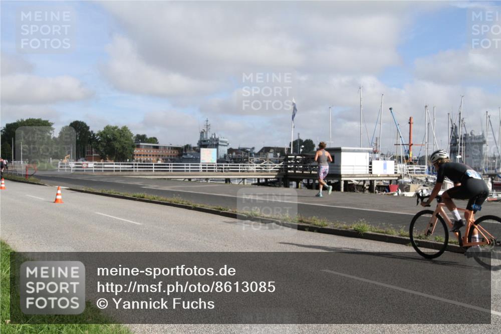 17.08.2025 - KN Förde Triathlon 2025 Yannick Fuchs http://msf.ph/oto/8613085 17.08.2025 09:37:47 Radfahren 140, 158, 159, 161, 181, 248 meine-sportfotos.de