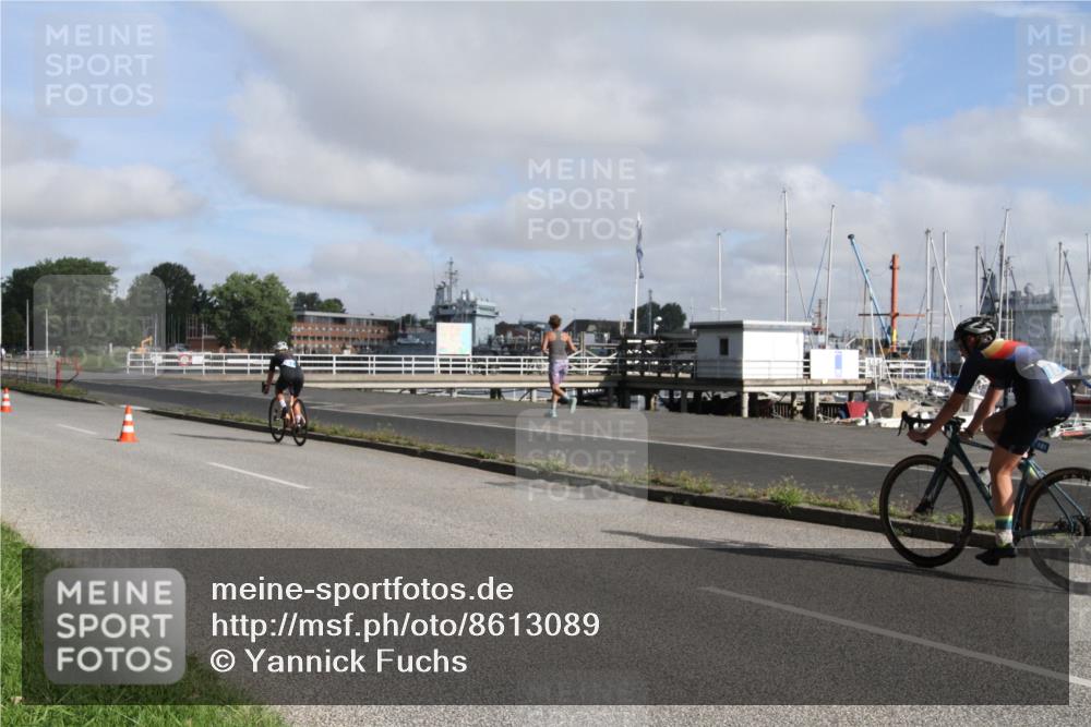 17.08.2025 - KN Förde Triathlon 2025 Yannick Fuchs http://msf.ph/oto/8613089 17.08.2025 09:37:49 Radfahren 121, 140, 149, 159, 161, 181 meine-sportfotos.de