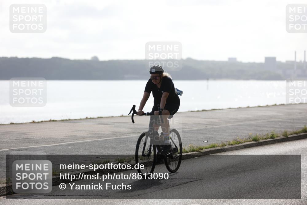 17.08.2025 - KN Förde Triathlon 2025 Yannick Fuchs http://msf.ph/oto/8613090 17.08.2025 10:09:59 Radfahren 245, 225 meine-sportfotos.de