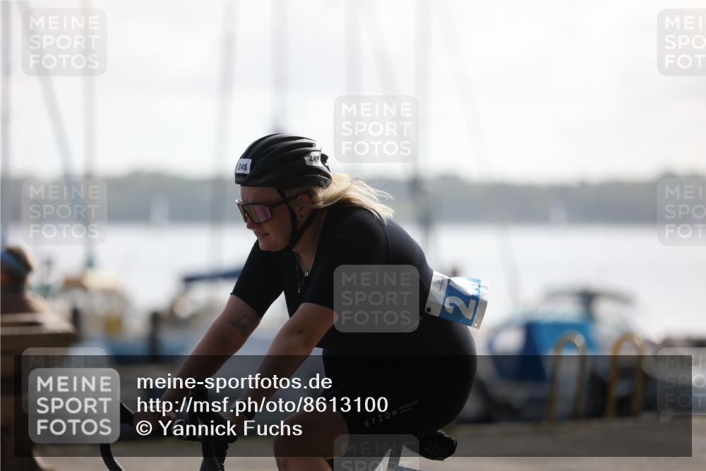 17.08.2025 - KN Förde Triathlon 2025 Yannick Fuchs http://msf.ph/oto/8613100 17.08.2025 10:10:00 Radfahren 245 meine-sportfotos.de