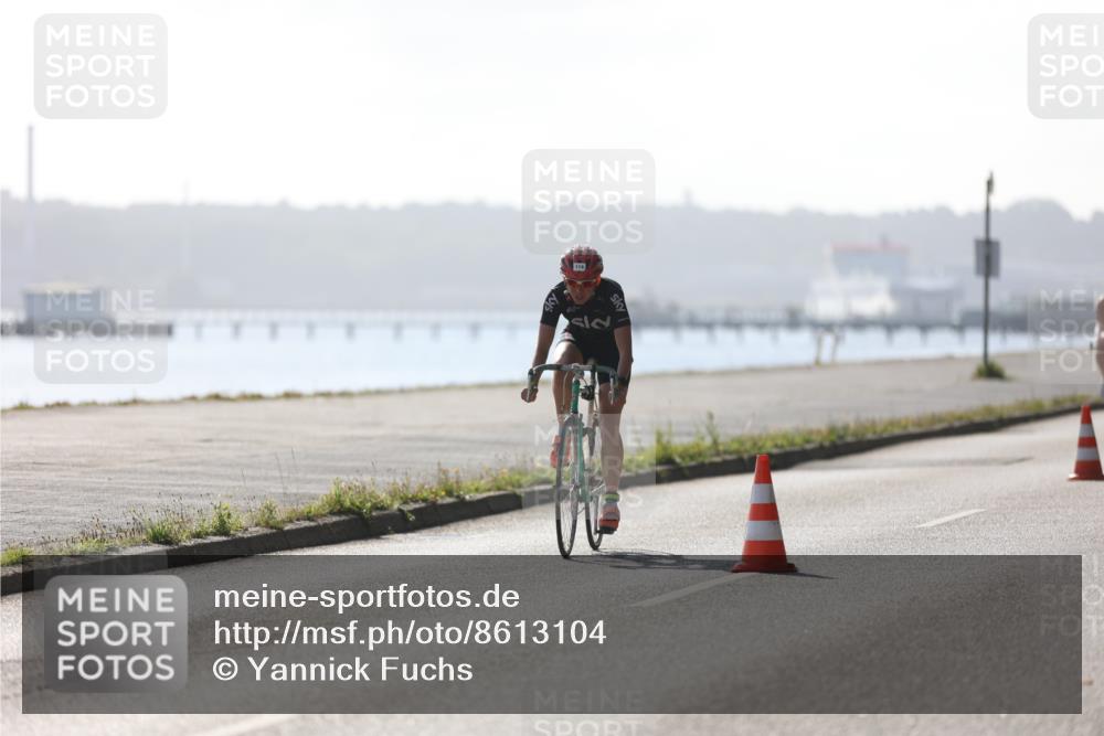 17.08.2025 - KN Förde Triathlon 2025 Yannick Fuchs http://msf.ph/oto/8613104 17.08.2025 09:18:06 Radfahren 103, 105, 107, 119, 253 meine-sportfotos.de