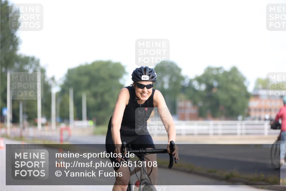 17.08.2025 - KN Förde Triathlon 2025 Yannick Fuchs http://msf.ph/oto/8613108 17.08.2025 10:11:22 Radfahren 197 meine-sportfotos.de
