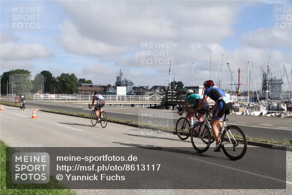 17.08.2025 - KN Förde Triathlon 2025 Yannick Fuchs http://msf.ph/oto/8613117 17.08.2025 09:38:00 Radfahren 109, 113, 121, 149, 153, 220, 228 meine-sportfotos.de