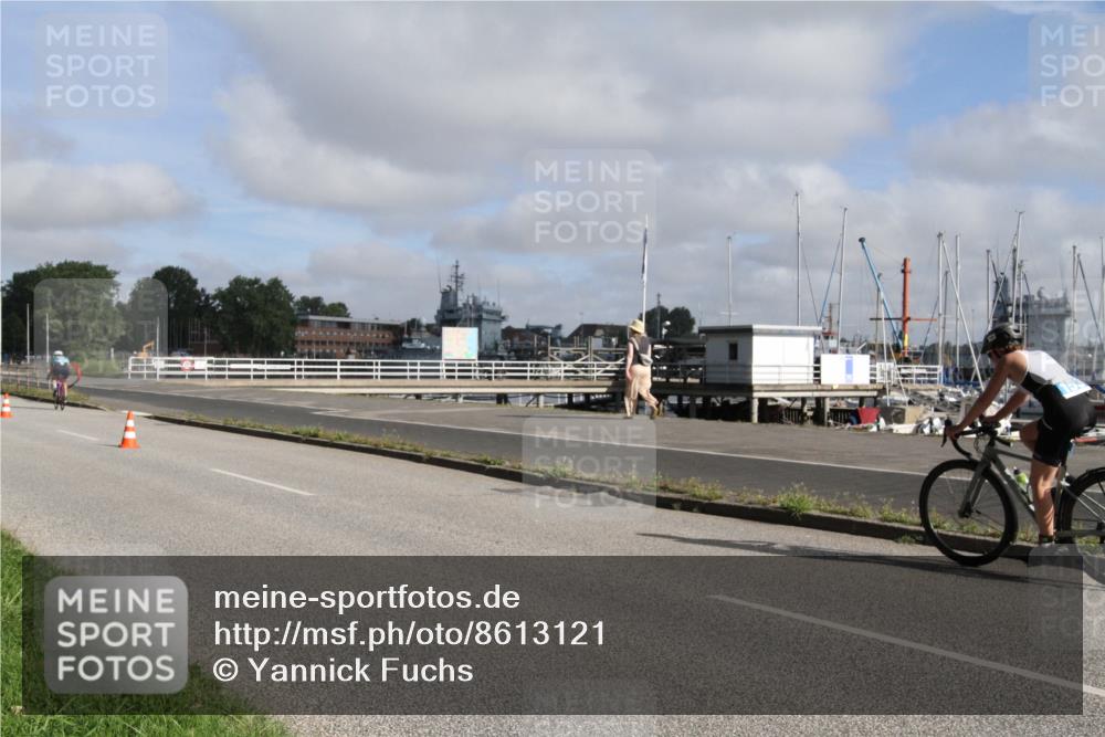 17.08.2025 - KN Förde Triathlon 2025 Yannick Fuchs http://msf.ph/oto/8613121 17.08.2025 09:38:04 Radfahren 109, 113, 153, 160, 220, 228, 250 meine-sportfotos.de