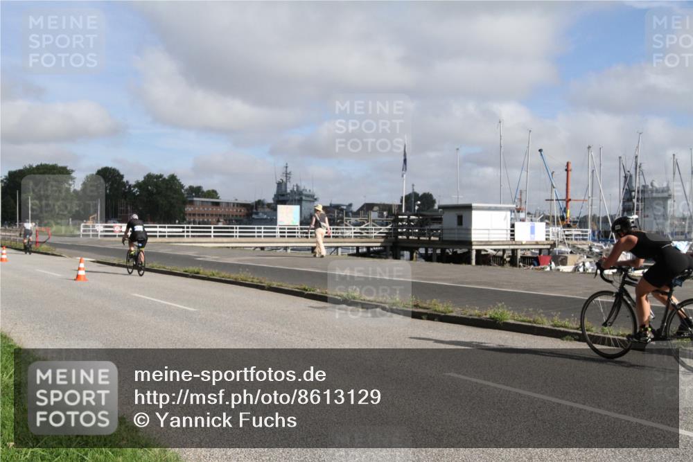17.08.2025 - KN Förde Triathlon 2025 Yannick Fuchs http://msf.ph/oto/8613129 17.08.2025 09:38:08 Radfahren 103, 153, 160, 192, 250 meine-sportfotos.de