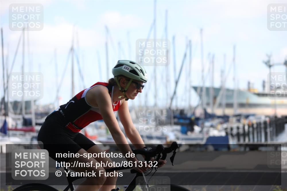 17.08.2025 - KN Förde Triathlon 2025 Yannick Fuchs http://msf.ph/oto/8613132 17.08.2025 10:11:50 Radfahren 171, 248 meine-sportfotos.de