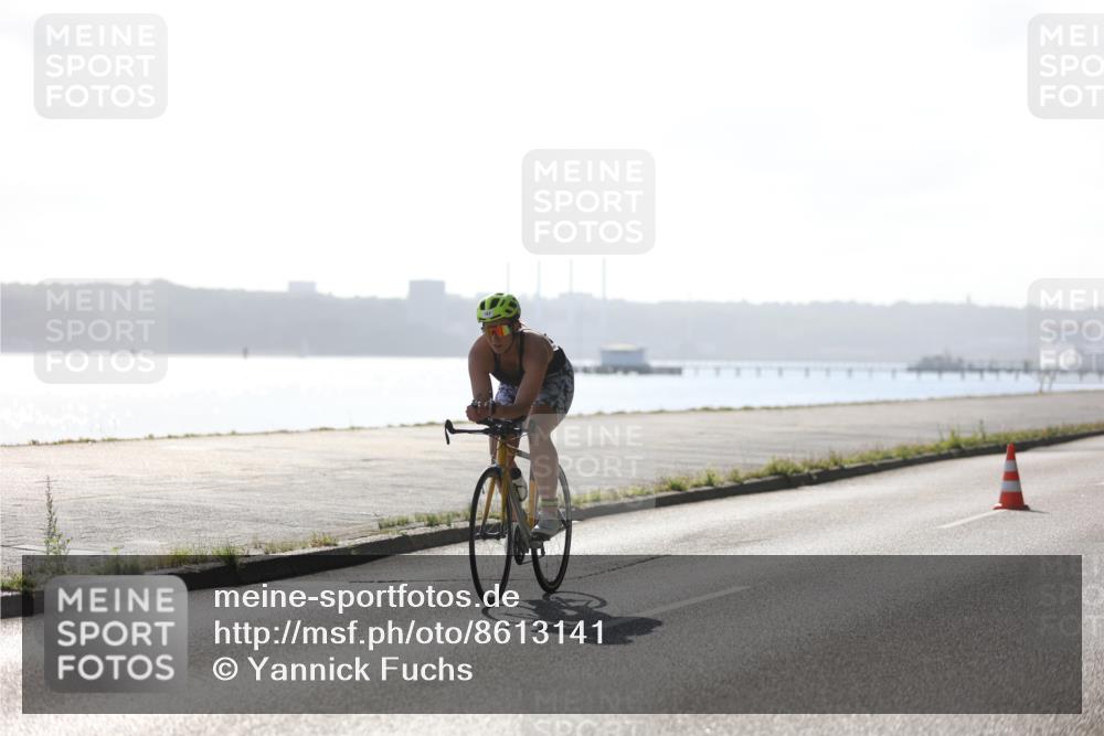 17.08.2025 - KN Förde Triathlon 2025 Yannick Fuchs http://msf.ph/oto/8613141 17.08.2025 09:18:11 Radfahren 103, 105, 107, 119 meine-sportfotos.de