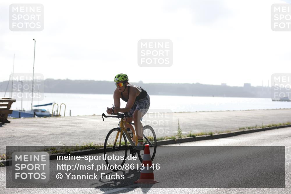 17.08.2025 - KN Förde Triathlon 2025 Yannick Fuchs http://msf.ph/oto/8613146 17.08.2025 09:18:12 Radfahren 103, 105, 107, 119 meine-sportfotos.de