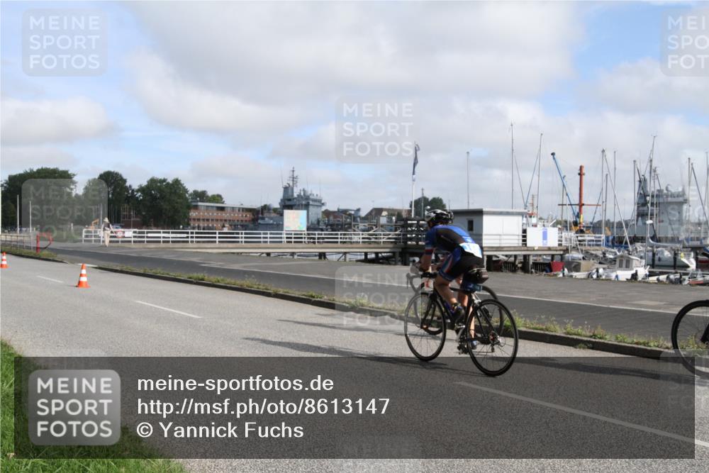 17.08.2025 - KN Förde Triathlon 2025 Yannick Fuchs http://msf.ph/oto/8613147 17.08.2025 09:38:34 Radfahren 108, 110, 131, 199 meine-sportfotos.de
