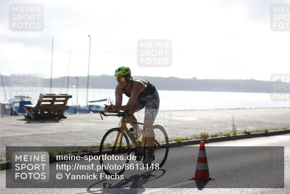 17.08.2025 - KN Förde Triathlon 2025 Yannick Fuchs http://msf.ph/oto/8613148 17.08.2025 09:18:12 Radfahren 103, 105, 107, 119 meine-sportfotos.de