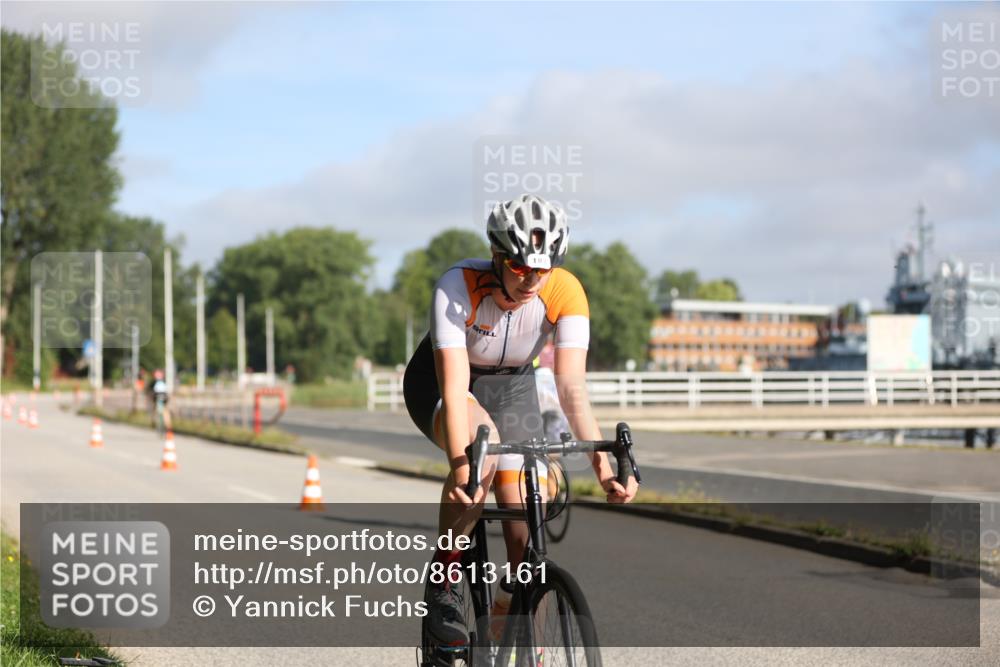 17.08.2025 - KN Förde Triathlon 2025 Yannick Fuchs http://msf.ph/oto/8613161 17.08.2025 09:18:15 Radfahren 103, 105, 121, 105, 107, 119 meine-sportfotos.de