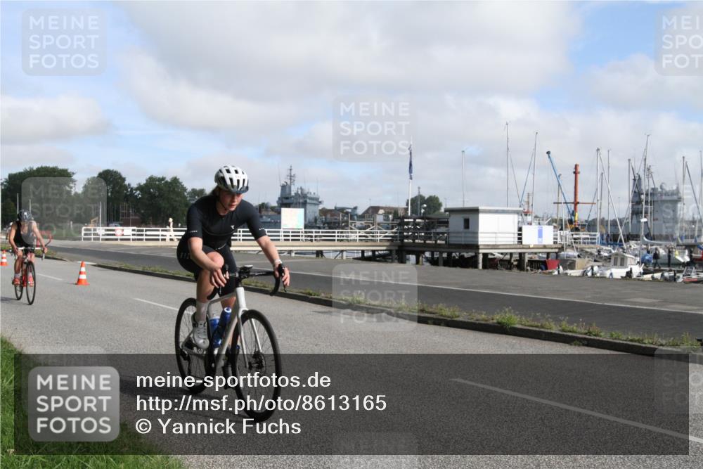 17.08.2025 - KN Förde Triathlon 2025 Yannick Fuchs http://msf.ph/oto/8613165 17.08.2025 09:38:47 Radfahren 114, 141, 173, 179, 187, 204, 207 meine-sportfotos.de