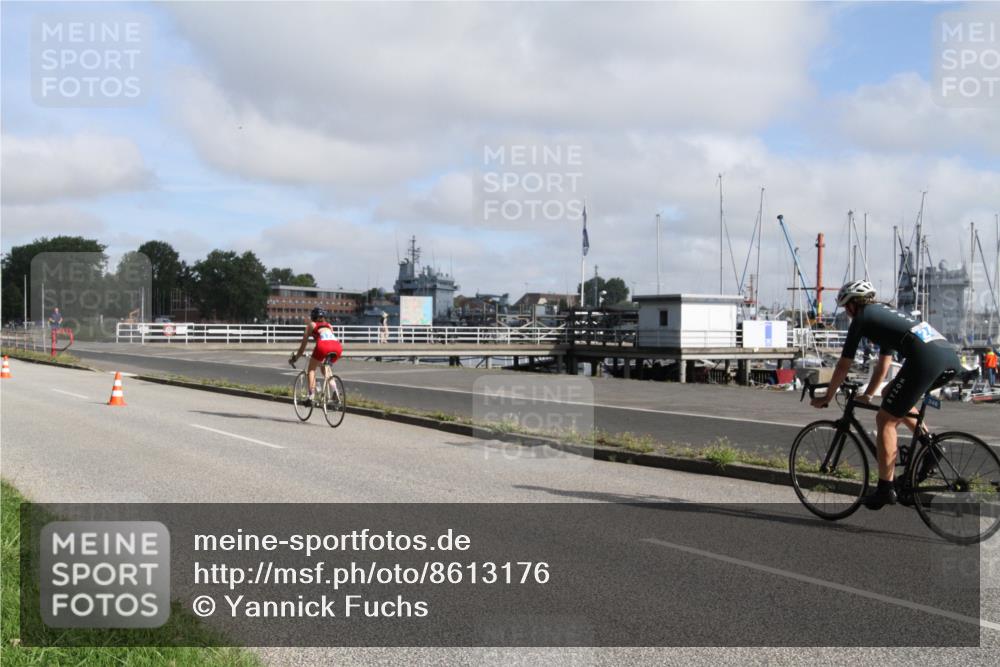 17.08.2025 - KN Förde Triathlon 2025 Yannick Fuchs http://msf.ph/oto/8613176 17.08.2025 09:38:56 Radfahren 172, 173, 185, 204, 240, 241 meine-sportfotos.de