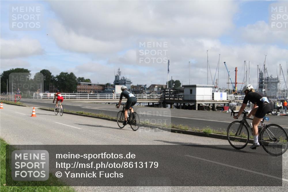 17.08.2025 - KN Förde Triathlon 2025 Yannick Fuchs http://msf.ph/oto/8613179 17.08.2025 09:38:57 Radfahren 172, 185, 204, 240, 241 meine-sportfotos.de