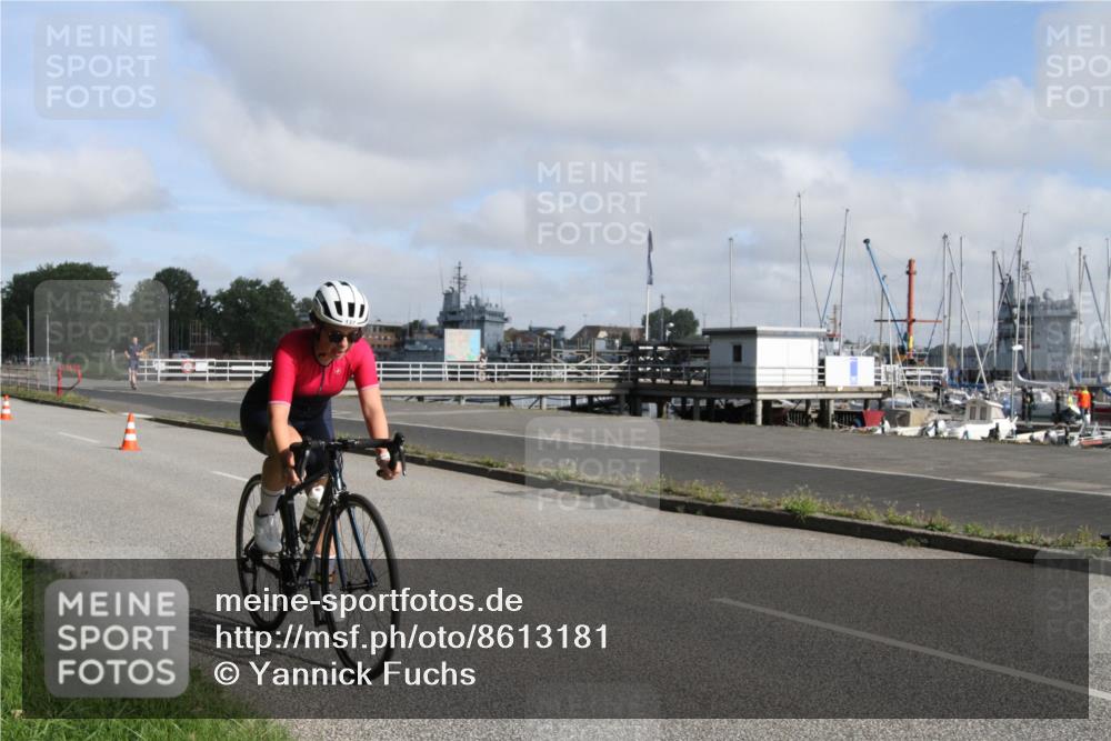 17.08.2025 - KN Förde Triathlon 2025 Yannick Fuchs http://msf.ph/oto/8613181 17.08.2025 09:39:01 Radfahren 137, 156, 172, 240, 241 meine-sportfotos.de