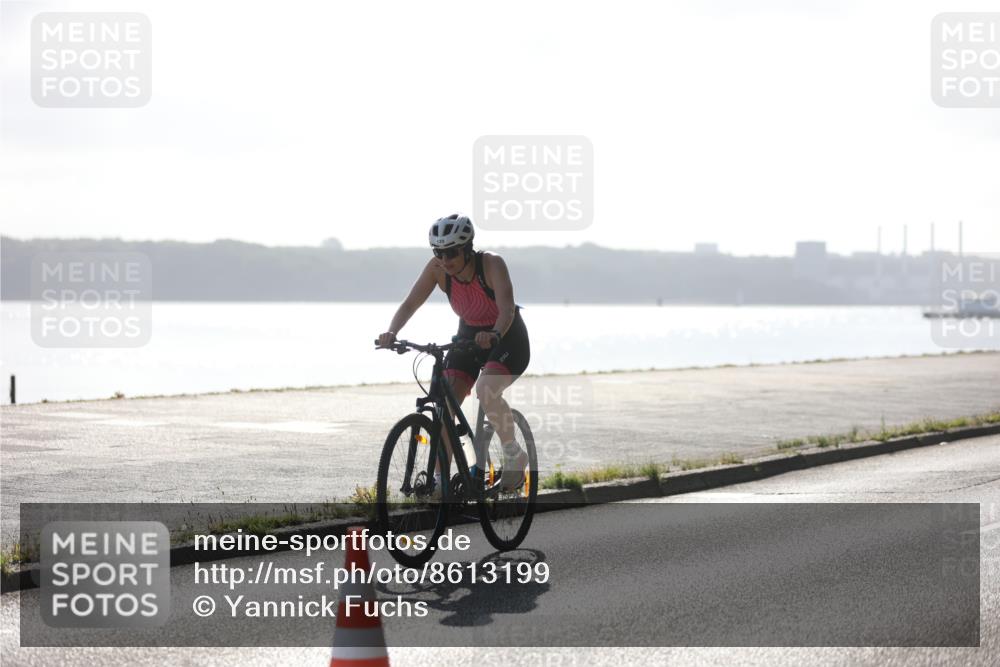 17.08.2025 - KN Förde Triathlon 2025 Yannick Fuchs http://msf.ph/oto/8613199 17.08.2025 09:18:29 Radfahren 117, 120, 157, 121 meine-sportfotos.de