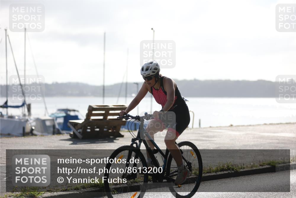 17.08.2025 - KN Förde Triathlon 2025 Yannick Fuchs http://msf.ph/oto/8613200 17.08.2025 09:18:29 Radfahren 117, 120, 157, 121 meine-sportfotos.de