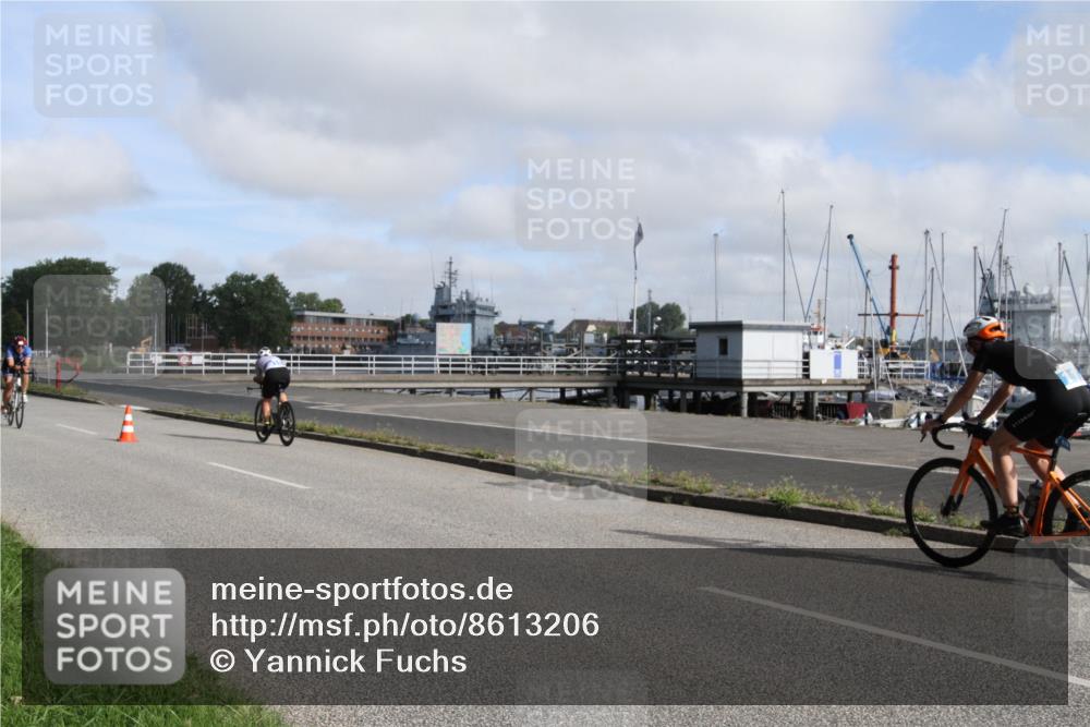 17.08.2025 - KN Förde Triathlon 2025 Yannick Fuchs http://msf.ph/oto/8613206 17.08.2025 09:39:35 Radfahren 109, 113, 117, 157, 158, 161, 228 meine-sportfotos.de