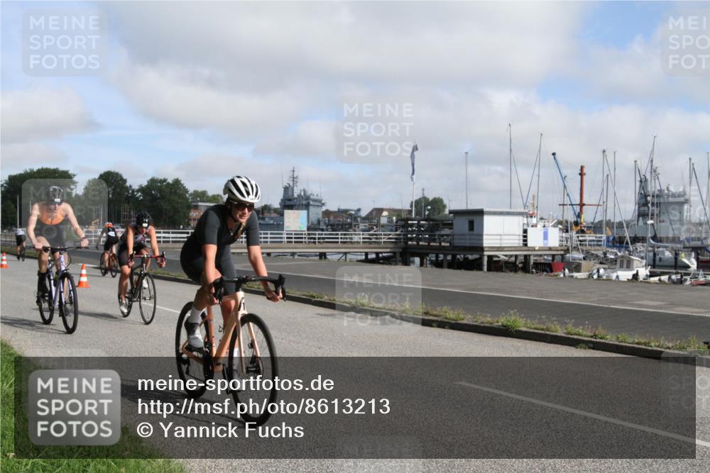 17.08.2025 - KN Förde Triathlon 2025 Yannick Fuchs http://msf.ph/oto/8613213 17.08.2025 09:39:37 Radfahren 109, 113, 117, 157, 158, 161, 228 meine-sportfotos.de