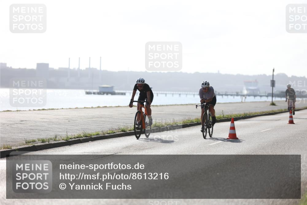 17.08.2025 - KN Förde Triathlon 2025 Yannick Fuchs http://msf.ph/oto/8613216 17.08.2025 09:18:36 Radfahren 117, 125, 157, 120 meine-sportfotos.de