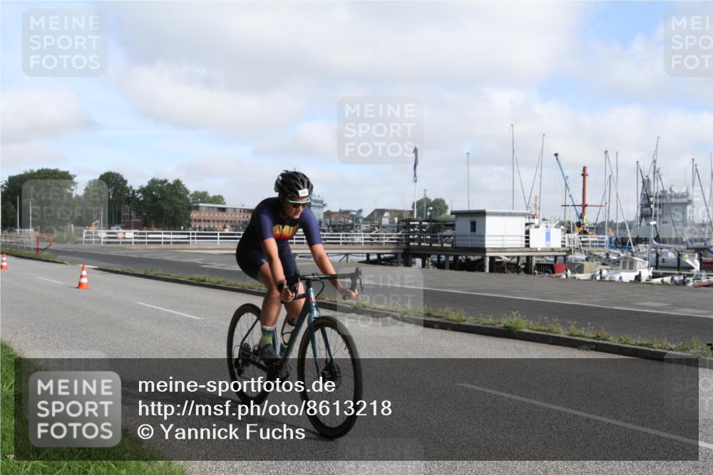 17.08.2025 - KN Förde Triathlon 2025 Yannick Fuchs http://msf.ph/oto/8613218 17.08.2025 09:39:43 Radfahren 109, 113, 158, 161, 181, 228 meine-sportfotos.de