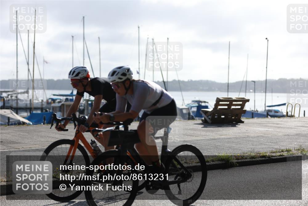 17.08.2025 - KN Förde Triathlon 2025 Yannick Fuchs http://msf.ph/oto/8613231 17.08.2025 09:18:38 Radfahren 117, 125, 157 meine-sportfotos.de