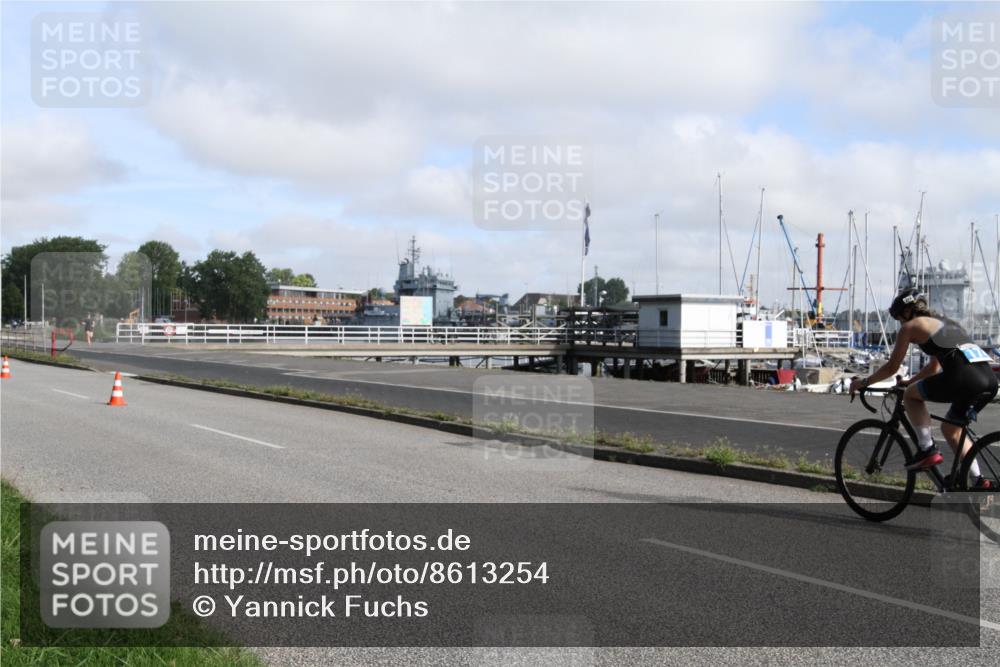 17.08.2025 - KN Förde Triathlon 2025 Yannick Fuchs http://msf.ph/oto/8613254 17.08.2025 09:40:13 Radfahren 108, 169, 174, 186, 202, 254 meine-sportfotos.de