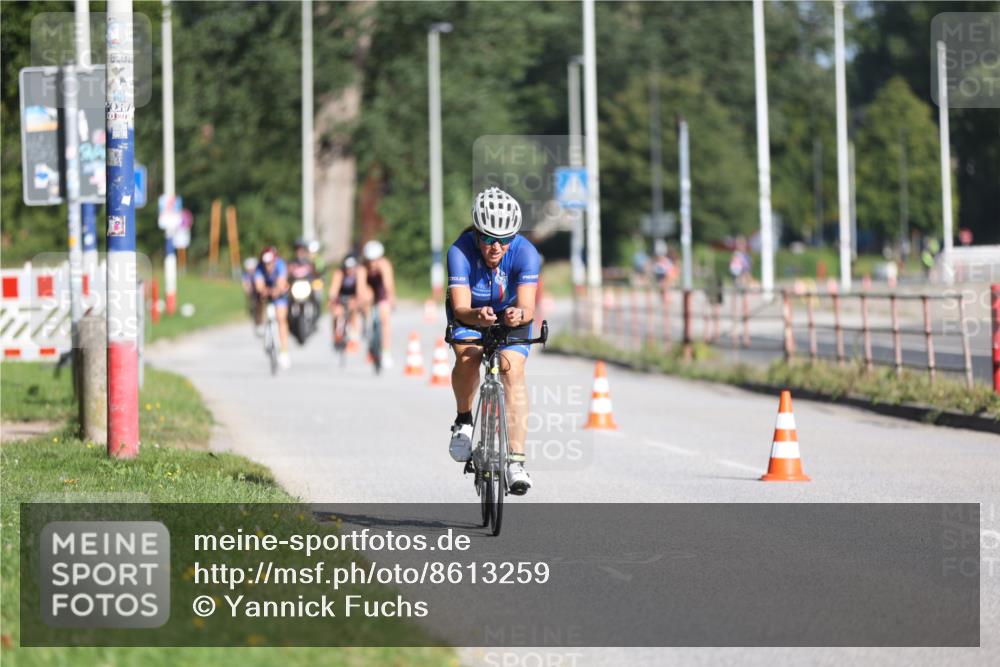 17.08.2025 - KN Förde Triathlon 2025 Yannick Fuchs http://msf.ph/oto/8613259 17.08.2025 09:19:00 Radfahren 109, 110, 113, 116 meine-sportfotos.de