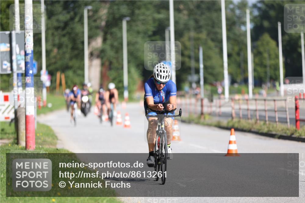 17.08.2025 - KN Förde Triathlon 2025 Yannick Fuchs http://msf.ph/oto/8613261 17.08.2025 09:19:00 Radfahren 109, 110, 113, 116 meine-sportfotos.de