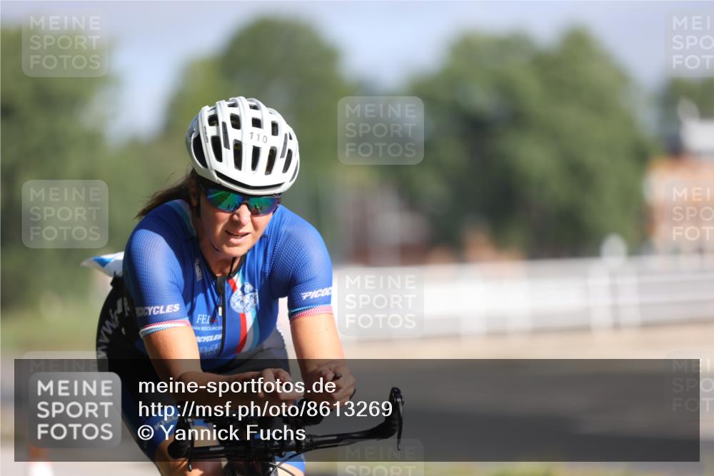 17.08.2025 - KN Förde Triathlon 2025 Yannick Fuchs http://msf.ph/oto/8613269 17.08.2025 09:19:02 Radfahren 108, 109, 110, 113, 116 meine-sportfotos.de
