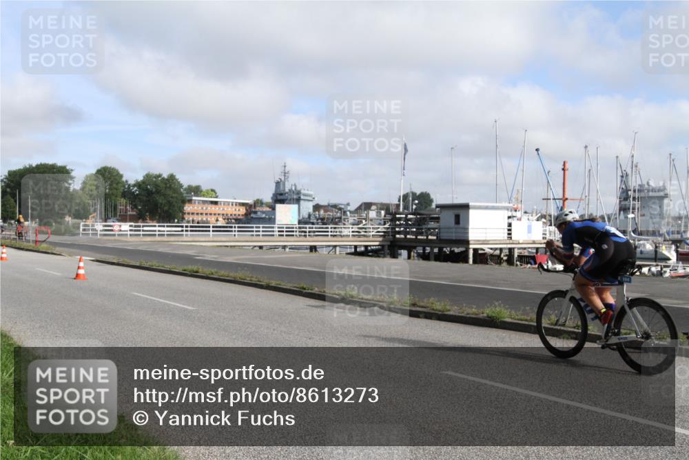 17.08.2025 - KN Förde Triathlon 2025 Yannick Fuchs http://msf.ph/oto/8613273 17.08.2025 09:40:31 Radfahren 104, 107, 110, 114, 163, 179 meine-sportfotos.de
