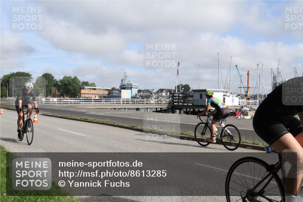 17.08.2025 - KN Förde Triathlon 2025 Yannick Fuchs http://msf.ph/oto/8613285 17.08.2025 09:40:39 Radfahren 107, 131, 163, 184, 240, 241 meine-sportfotos.de