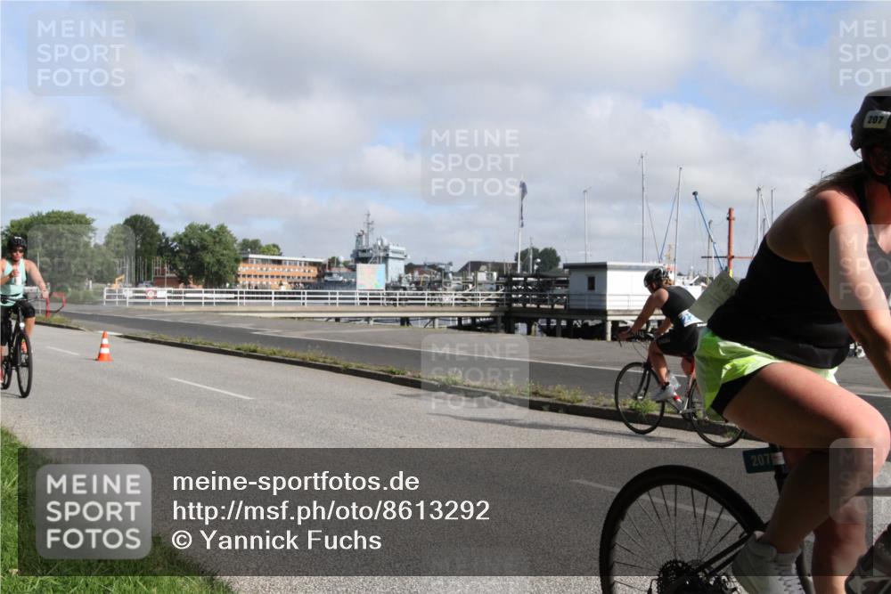 17.08.2025 - KN Förde Triathlon 2025 Yannick Fuchs http://msf.ph/oto/8613292 17.08.2025 09:40:46 Radfahren 199, 207, 223, 240, 241 meine-sportfotos.de