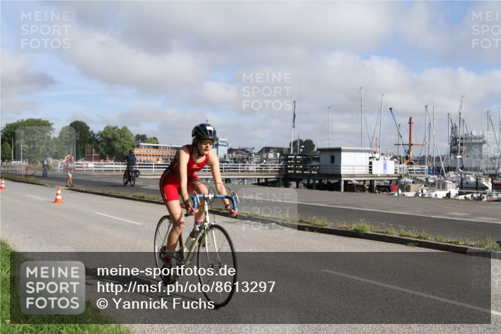 17.08.2025 - KN Förde Triathlon 2025 Yannick Fuchs http://msf.ph/oto/8613297 17.08.2025 09:40:55 Radfahren 119, 172, 199 meine-sportfotos.de