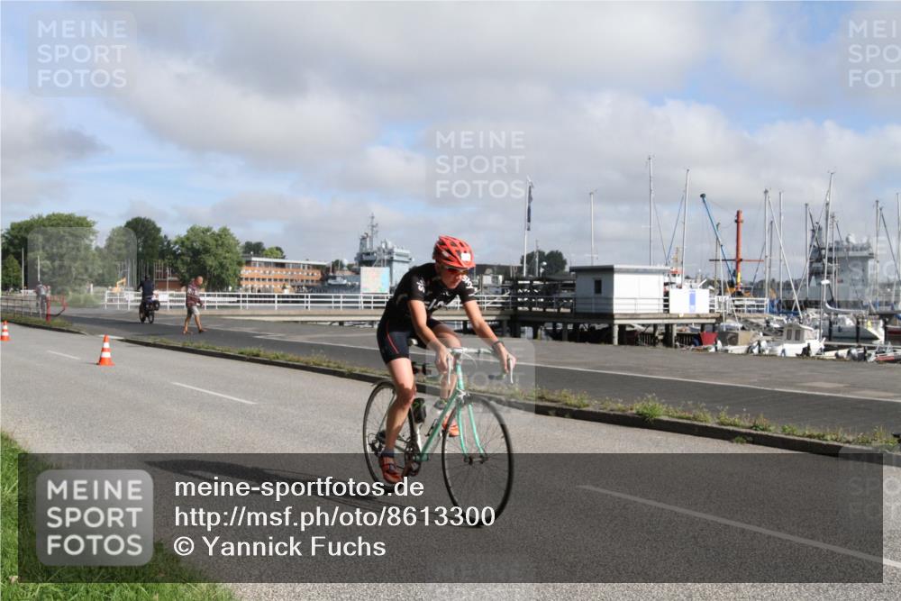 17.08.2025 - KN Förde Triathlon 2025 Yannick Fuchs http://msf.ph/oto/8613300 17.08.2025 09:40:57 Radfahren 119, 172 meine-sportfotos.de