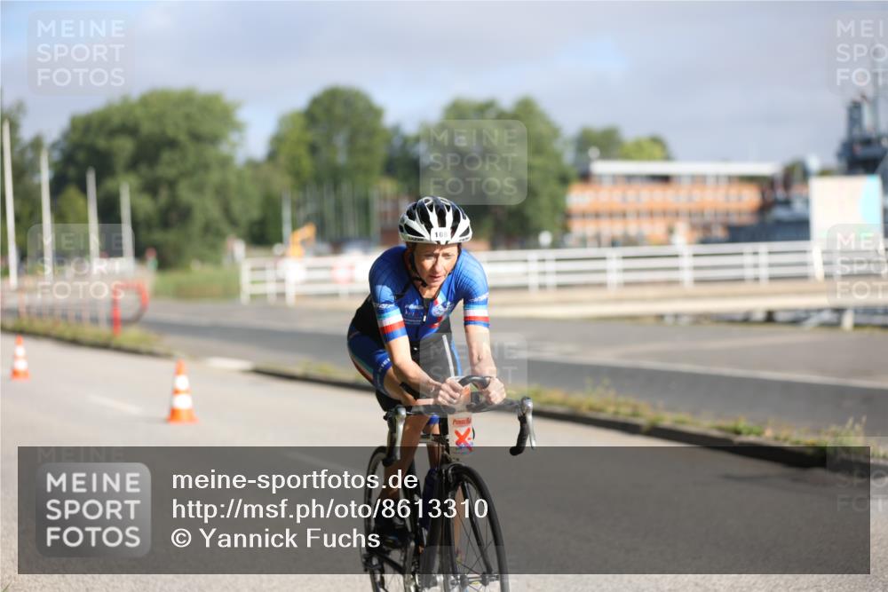 17.08.2025 - KN Förde Triathlon 2025 Yannick Fuchs http://msf.ph/oto/8613310 17.08.2025 09:19:11 Radfahren 108, 109, 113, 116 meine-sportfotos.de
