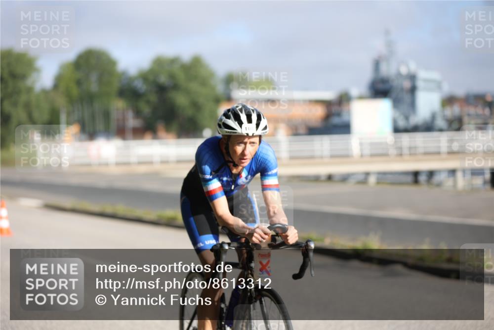 17.08.2025 - KN Förde Triathlon 2025 Yannick Fuchs http://msf.ph/oto/8613312 17.08.2025 09:19:11 Radfahren 108, 109, 113, 116 meine-sportfotos.de