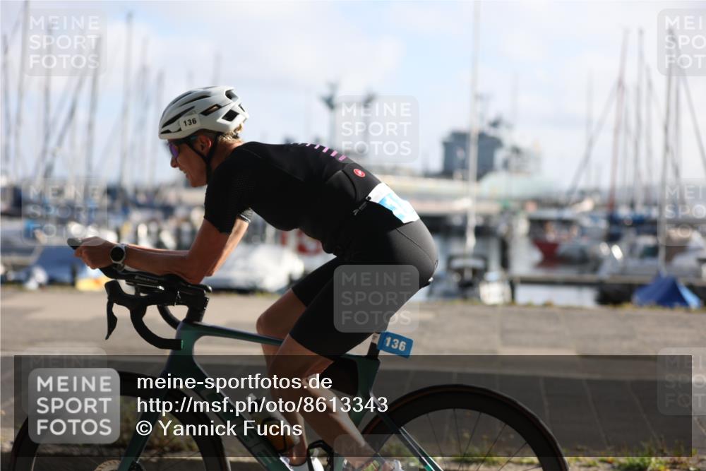 17.08.2025 - KN Förde Triathlon 2025 Yannick Fuchs http://msf.ph/oto/8613343 17.08.2025 09:19:26 Radfahren 102, 114, 136, 102 meine-sportfotos.de