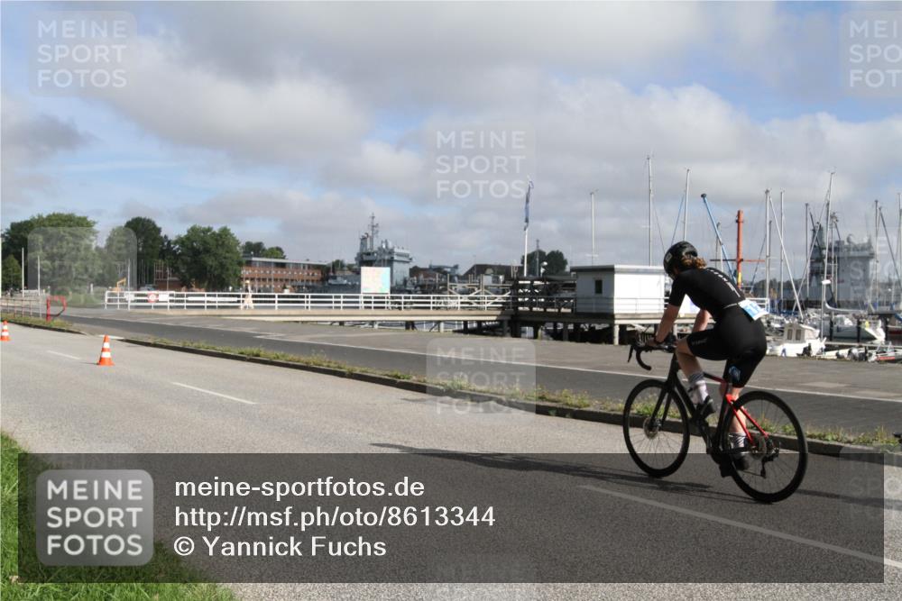 17.08.2025 - KN Förde Triathlon 2025 Yannick Fuchs http://msf.ph/oto/8613344 17.08.2025 09:41:38 Radfahren 126, 136, 198, 210, 216 meine-sportfotos.de