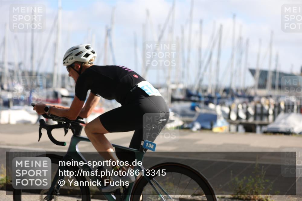 17.08.2025 - KN Förde Triathlon 2025 Yannick Fuchs http://msf.ph/oto/8613345 17.08.2025 09:19:27 Radfahren 114, 136, 102, 136 meine-sportfotos.de